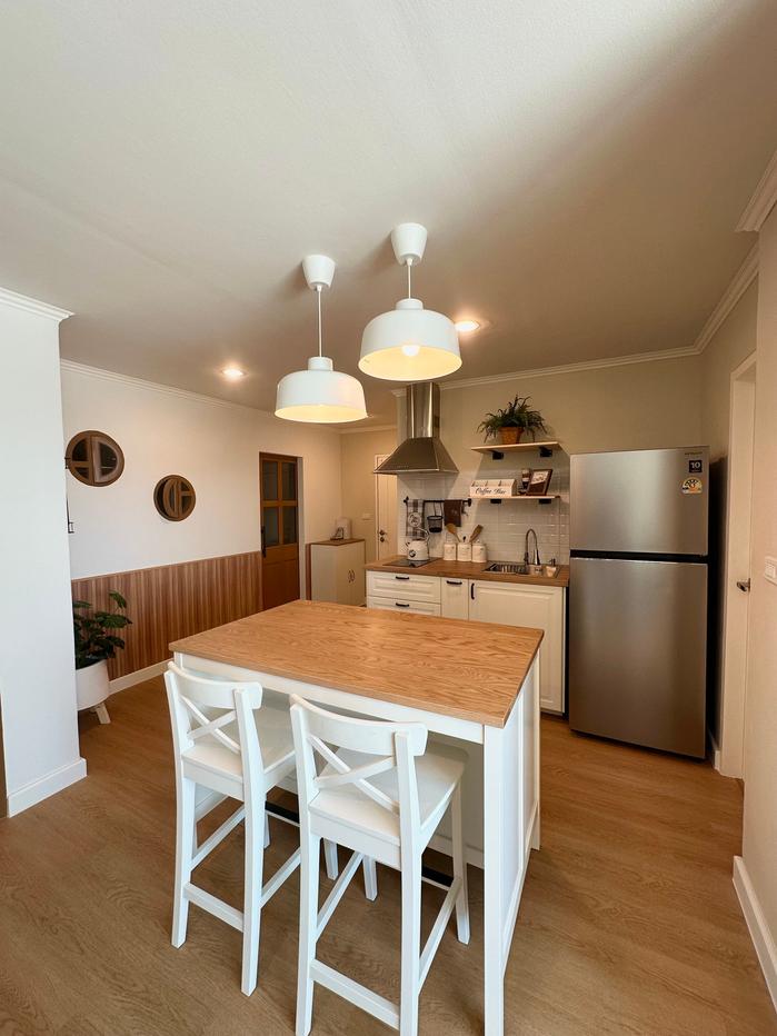 picture 🔥 Modern Home Tower - Large 3-bedroom unit on the 12th floor, 82 sq.m. Only 32,000 THB/month! Ready to move in! 🏙️✨ - 5/9