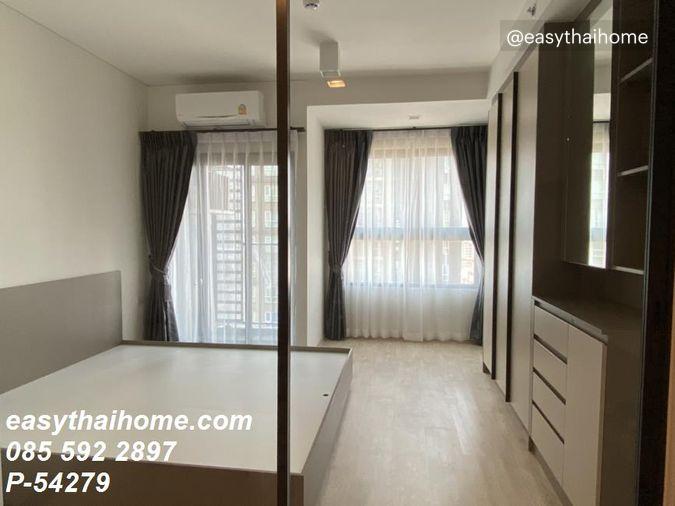 รูป P-54279 ปล่อยเช่าห้องสวย ไอดีโอ สาทร-วงเวียนใหญ่ ชั้น 12 1ห้องนอน 34ตรม. วิวเมือง ใกล้ BTS วงเวียนใหญ่ Line ID: @easythaihome 085-592-2897 - รูปที่ 5/6