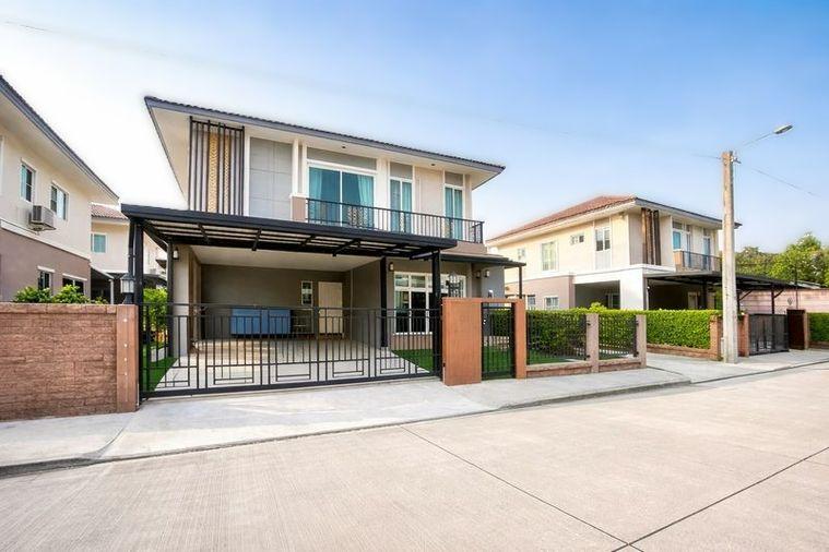 รูป ให้เช่า บ้านเดี่ยวโครงการ ภัสสรเพรสทีจลุกซ์ พัฒนาการ32 38 44 GH601 - รูปที่ 1/14