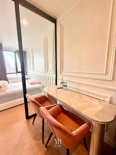 รูป Maru ekkamai 2 ปล่อยเช่าห้องเฟอร์นิเจอร์สุดหรู เตียง Omazz ผ้าม่าน Pasaya ตกแต่งครบ 1 ห้องนอน 1 ห้องน้ำ พร้อมเข้าอยู่ - รูปที่ 10/13