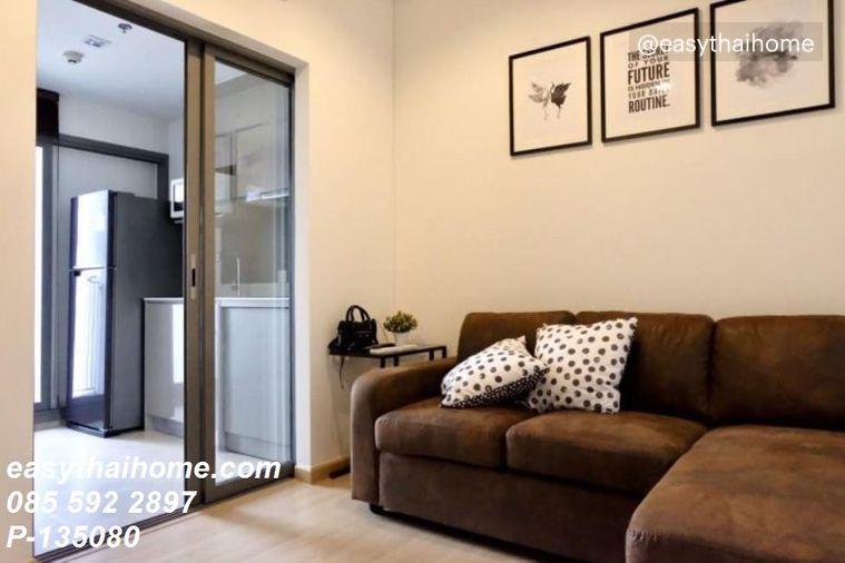 รูป P-135080 🌆 High Floor High View! เช่าคอนโดหรูชั้น 27 ใกล้ BTS ปุณณวิถี Whizdom Connect Sukhumvit Line ID: @easythaihome 085-592-2897 - รูปที่ 8/9