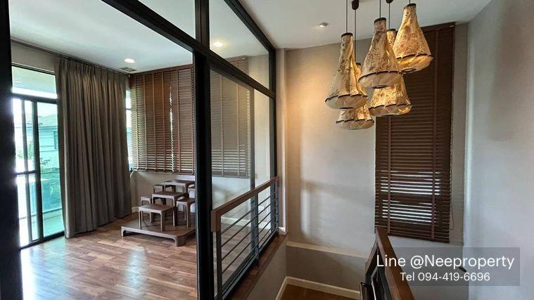 รูป ให้เช่าบ้านเดี่ยว มัณฑนาการ อ่อนนุช–วงแหวน 3 บ้านใกล้คลับเฮาส์ เดินข้ามถนนถึงส่วนกลาง พร้อมเข้าอยู่ (H6937) - รูปที่ 8/16