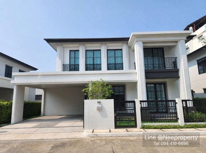รูป ให้เช่า บ้านเดี่ยว เศรษฐสิริ บางนา-สุวรรณภูมิ พร้อมเข้าอยู่ (H6939) - รูปที่ 1/17