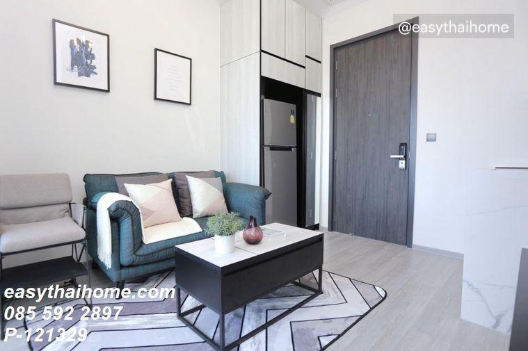 รูป P-121329 🏙️ ชั้นสูงสะใจ ชั้น 29 วิวเมืองเต็มตา! The Line สุขุมวิท 101 ห้องสวยพร้อมเข้าอยู่ เพียง 18,000/เดือน Line ID: @easythaihome 085-592-2897 - รูปที่ 6/10
