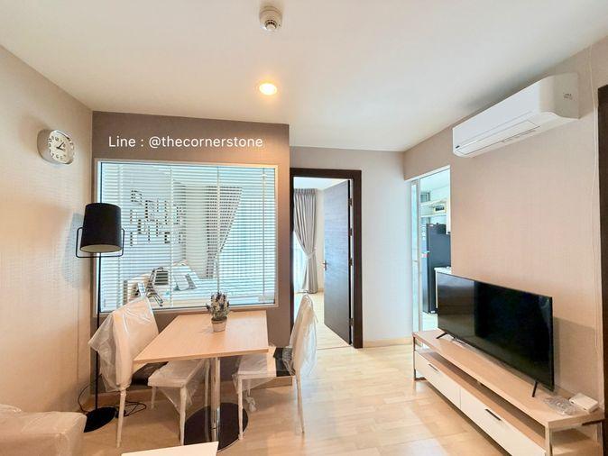picture For Rent❗️"𝐑𝐡𝐲𝐭𝐡𝐦 𝐑𝐚𝐭𝐜𝐡𝐚𝐝𝐚" 1 Bedroom 1 Bathroom Size 36 Sq.m. Near : MRT-Ratchadapisek - 4/15