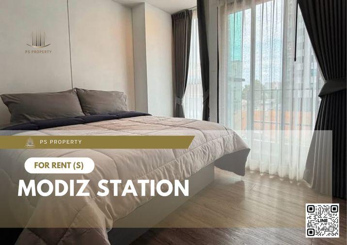 รูป ให้เช่า ✨ Modiz Station ✨ เฟอร์นิเจอร์ และ เครื่องใช้ไฟฟ้าครบ ใกล้ BTS พหลโยธิน 59 - รูปที่ 1/4