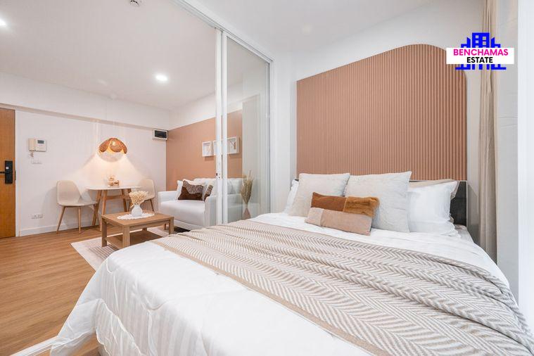 รูป 🔥ขาย คอนโด Max Condominium แม็กซ์ คอนโดมิเนียม ทำเลดีใกล้มหาวิทยาลัยเกษตรศาสตร์ และรถไฟฟ้า BTS สถานีบางบัว ✅พร้อมอยู่ - รูปที่ 3/27