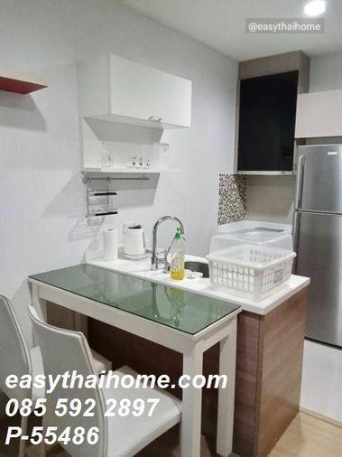 รูป P-55486 💖 แต่งสวยละมุน สภาพเป๊ะ! ริทึ่ม สุขุมวิท 50 (1 นอน 45 ตร.ม.) ชั้นสูง 11 วิวเมือง Line ID: @easythaihome 085-592-2897 - รูปที่ 2/14