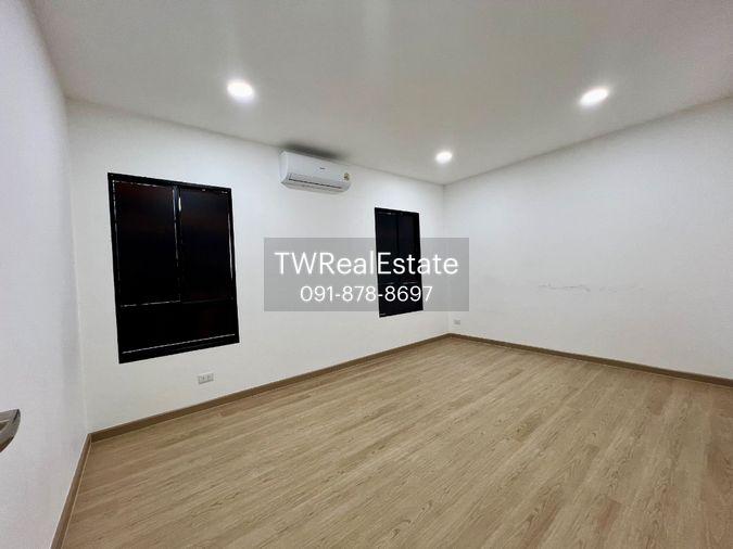 รูป ให้เช่าทาวน์โฮม 3 ชั้น Patio Ramintra–Watcharapol บ้านใหม่ พร้อมอยู่ รองรับทั้งอยู่อาศัย โฮมออฟฟิศ และสำนักงาน ทำเลติดส่วนกลางของโครงการ - รูปที่ 23/26