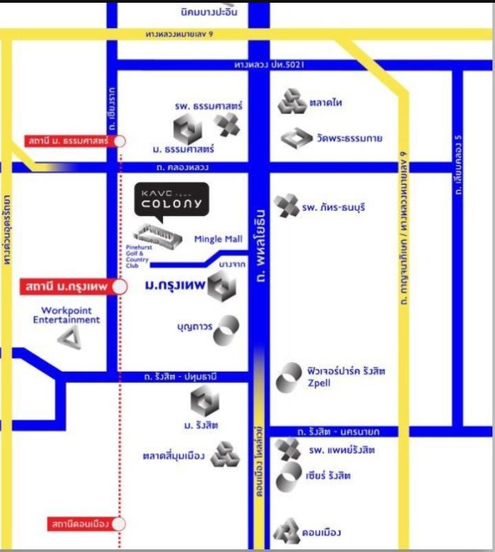 รูป ให้เช่าคอนโด Kave Town Colony   ห้องเลขที่ 819 ชั้น8 อาคาร C   ห้องสตูดิโอ ห้องมี 1 ห้องนอน 1 ห้องน้ำ - รูปที่ 18/19