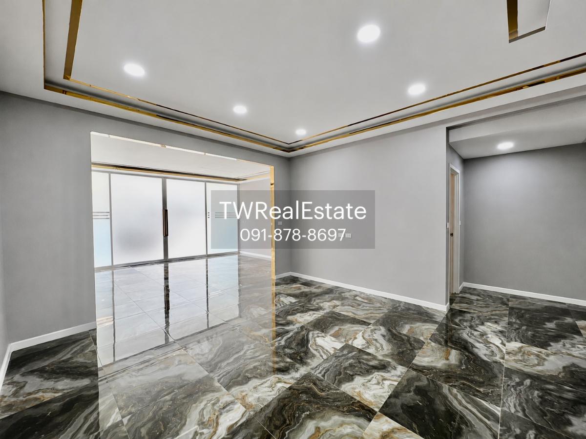 รูป ให้เช่าทาวน์โฮม 3 ชั้น Patio Ramintra–Watcharapol บ้านใหม่ พร้อมอยู่ รองรับทั้งอยู่อาศัย โฮมออฟฟิศ และสำนักงาน ทำเลติดส่วนกลางของโครงการ - รูปที่ 4/26