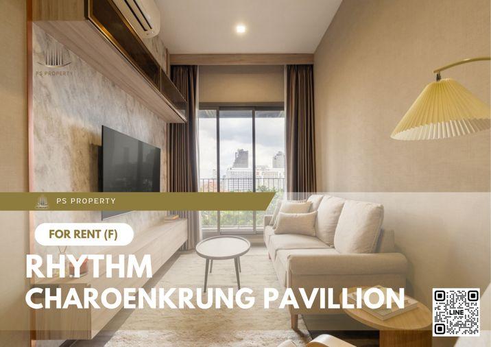 รูป ให้เช่า ✨ RHYTHM CHAROENKRUNG PAVILLION ✨ เฟอร์นิเจอร์ และ เครื่องใช้ไฟฟ้าครบ ใกล้ BTS สะพานตากสิน - รูปที่ 1/8