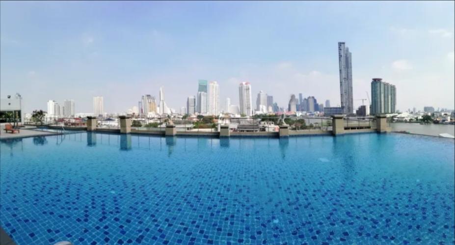 รูป ให้เช่าSupalai River Placeเจริญนคร - Studio 35ตรม. ชั้น34 - Line:@hac55 - รูปที่ 8/11