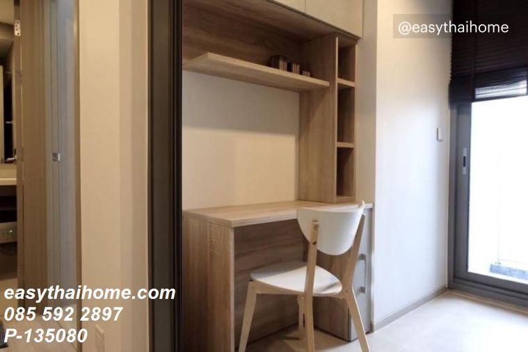รูป P-135080 🌆 High Floor High View! เช่าคอนโดหรูชั้น 27 ใกล้ BTS ปุณณวิถี Whizdom Connect Sukhumvit Line ID: @easythaihome 085-592-2897 - รูปที่ 9/9