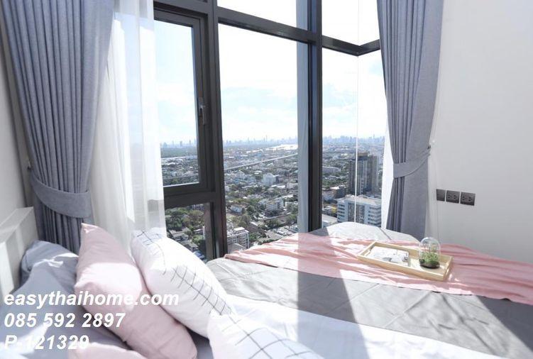 รูป P-121329 🏙️ ชั้นสูงสะใจ ชั้น 29 วิวเมืองเต็มตา! The Line สุขุมวิท 101 ห้องสวยพร้อมเข้าอยู่ เพียง 18,000/เดือน Line ID: @easythaihome 085-592-2897 - รูปที่ 2/10