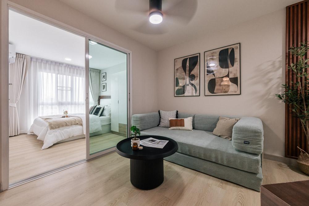 รูป 🔥ขาย คอนโด  The Tropical Condominium เดอะ ทรอปิคอล คอนโดมิเนียม   ทำเลอ่อนนุช 12 ใกล้ BTS อ่อนนุช และทางด่วน ✅วิวดี พร้อมอยู่ - รูปที่ 10/24