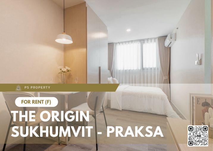 รูป ให้เช่า ✨ The Origin Sukhumvit - Praksa ✨ เฟอร์นิเจอร์ และ เครื่องใช้ไฟฟ้าครบ ใกล้ BTS แพรกษา - รูปที่ 1/10