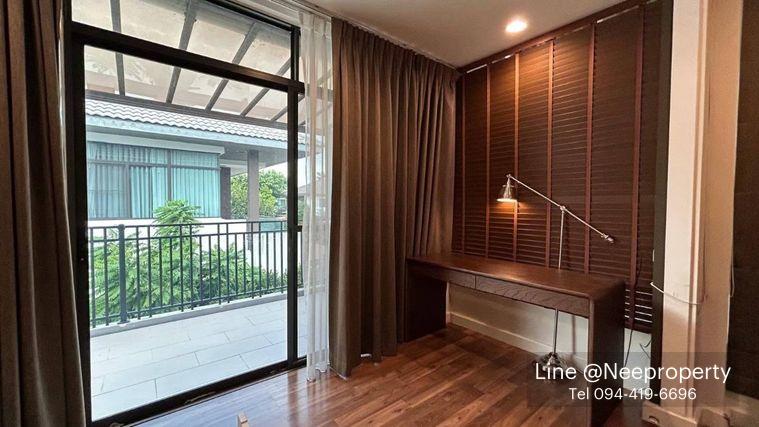 รูป ให้เช่าบ้านเดี่ยว มัณฑนาการ อ่อนนุช–วงแหวน 3 บ้านใกล้คลับเฮาส์ เดินข้ามถนนถึงส่วนกลาง พร้อมเข้าอยู่ (H6937) - รูปที่ 11/16