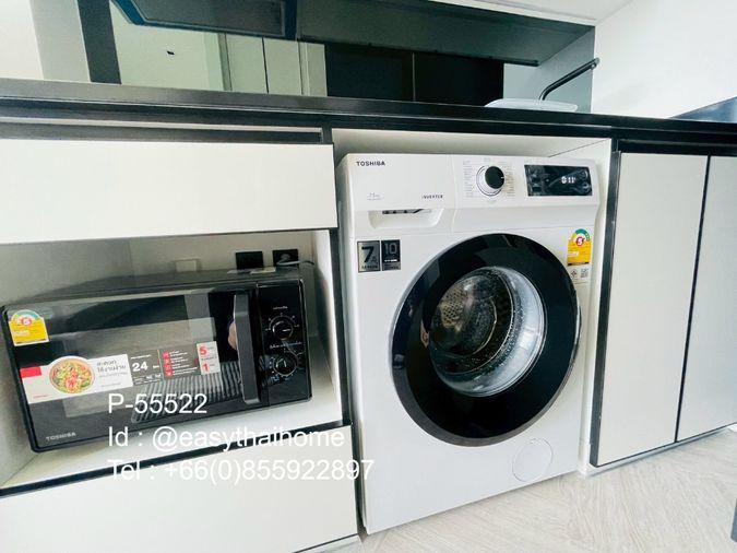 รูป P-55522 ให้เช่า (แชปเตอร์ เจริญนคร-ริเวอร์ไซด์) | ห้องสตูดิโอ | วิวเมือง | เฟอร์นิเจอร์ครบ | พร้อมเข้าอยู่ 📞 Line ID: @easythaihome | 085-592-2897 - รูปที่ 9/14