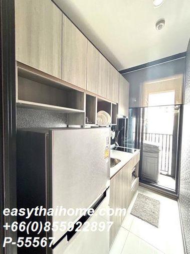 รูป P-55567 ให้เช่า ไนท์บริดจ์ ไพร์ม อ่อนนุช | 1 ห้องนอน | วิวเมือง | เฟอร์นิเจอร์ครบ | พร้อมเข้าอยู่ 📞 Line ID: @easythaihome | 085-592-2897 - รูปที่ 8/9