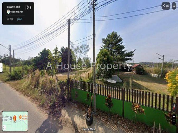 รูป ขายที่ดินพร้อมบ้าน 3 หลัง อ.พนัสนิคม จ.ชลบุรี - รูปที่ 2/9