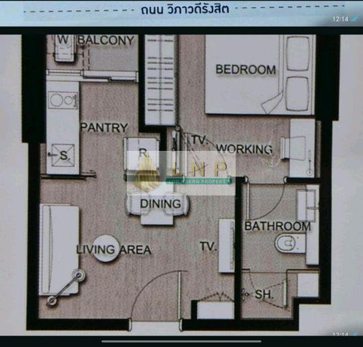 picture ðĒ Condo for Rent: The Saint Residences Property Code | LNP-C14256 - 8/8