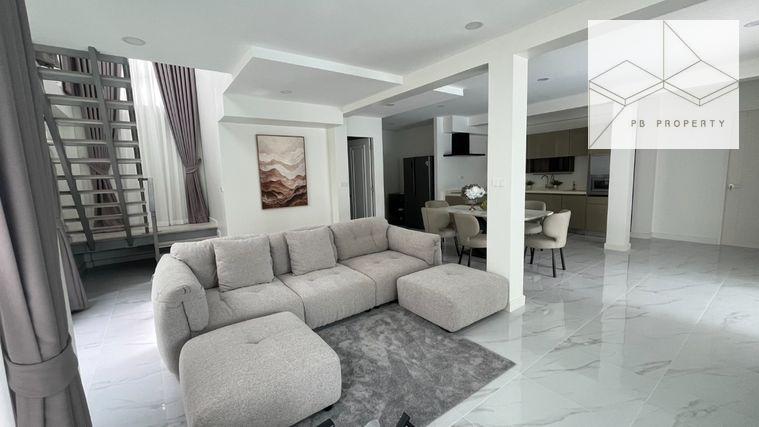 รูป ปล่อยเช่า Pool Villa ใกล้ BTS อ่อนนุช เดินเพียง 800 เมตร บ้านเดี่ยว 4 ห้องนอน พร้อมเข้าอยู่ - รูปที่ 5/11