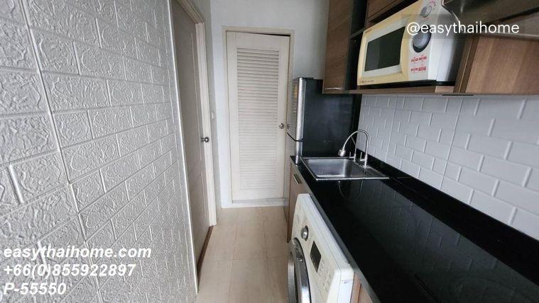 รูป P-55550 ให้เช่า (เดอะ ทรี บางโพ สเตชั่น) | 2 ห้องนอน 2 ห้องน้ำ | วิวเมือง | เฟอร์นิเจอร์ครบ | พร้อมเข้าอยู่ 📞 Line ID: @easythaihome | 085-592-2897 - รูปที่ 4/10