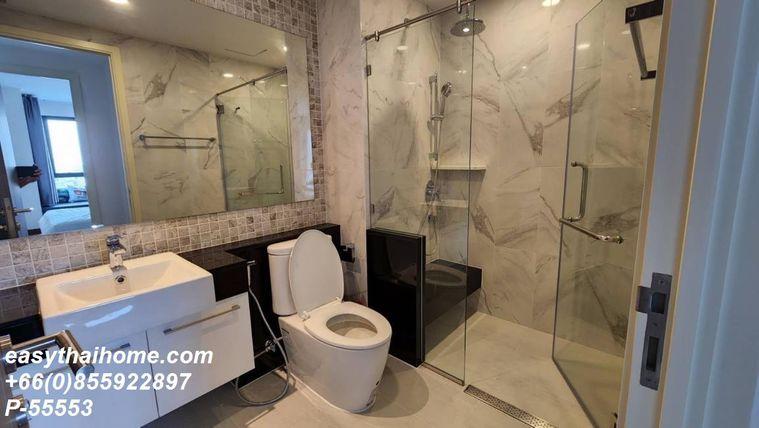 รูป P-55553 ให้เช่า (ศุภาลัย พรีเมียร์ เจริญนคร) | 1 ห้องนอน | วิวเมือง | เฟอร์นิเจอร์ครบ  | พร้อมเข้าอยู่ 📞 Line ID: @easythaihome | 085-592-2897 - รูปที่ 7/8