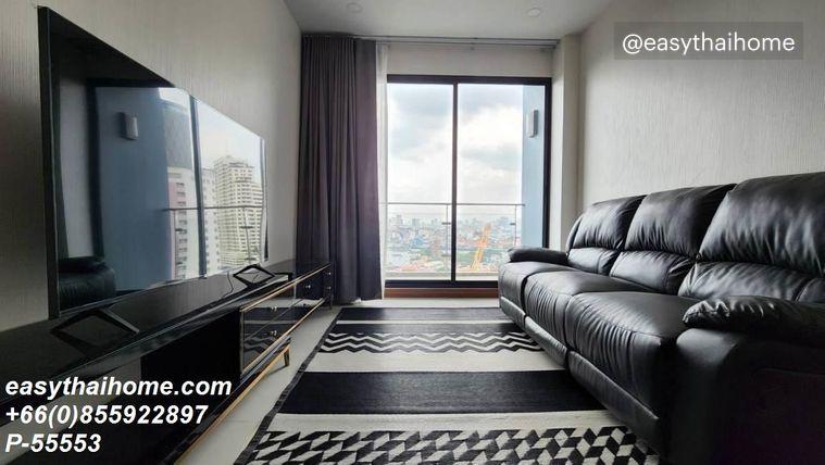 รูป P-55553 ให้เช่า (ศุภาลัย พรีเมียร์ เจริญนคร) | 1 ห้องนอน | วิวเมือง | เฟอร์นิเจอร์ครบ | พร้อมเข้าอยู่ 📞 Line ID: @easythaihome | 085-592-2897 - รูปที่ 8/8