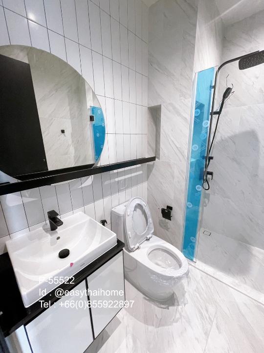 รูป P-55522 ให้เช่า (แชปเตอร์ เจริญนคร-ริเวอร์ไซด์) | ห้องสตูดิโอ | วิวเมือง | เฟอร์นิเจอร์ครบ | พร้อมเข้าอยู่ 📞 Line ID: @easythaihome | 085-592-2897 - รูปที่ 11/14