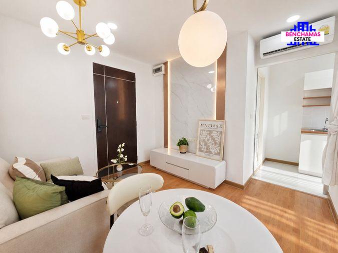 รูป 📢 ขาย The President Sathorn – Ratchahruek ตกแต่งใหม่พร้อมเฟอร์นิเจอร์และเครื่องใช้ไฟฟ้าครบชุด ✅ติดรถไฟฟ้า BTS/MRT บางหว้า - รูปที่ 6/9