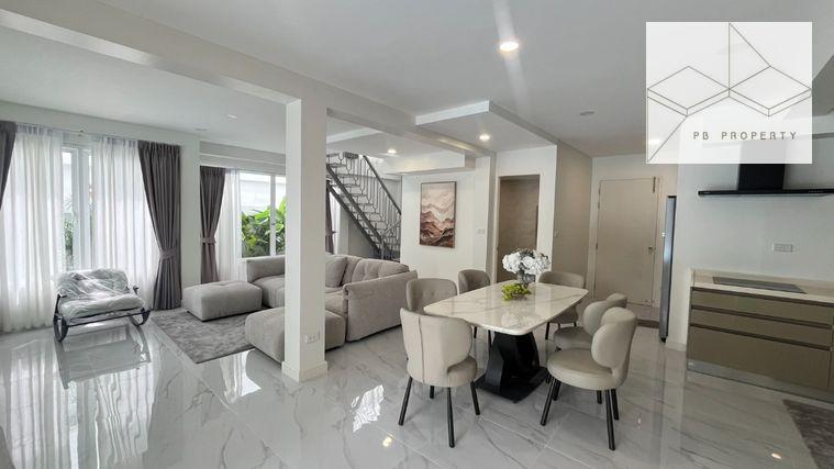 รูป ปล่อยเช่า Pool Villa ใกล้ BTS อ่อนนุช เดินเพียง 800 เมตร บ้านเดี่ยว 4 ห้องนอน พร้อมเข้าอยู่ - รูปที่ 7/11