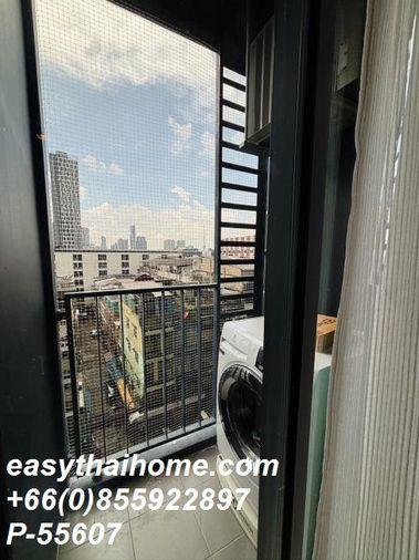 รูป P-55607 ให้เช่า (ไอดีโอ สุขุมวิท 93) วิวเมือง | เฟอร์นิเจอร์ครบ | ใกล้ BTS บางจาก | พร้อมเข้าอยู่ 📞 Line ID: @easythaihome | 085-592-2897 - รูปที่ 8/9
