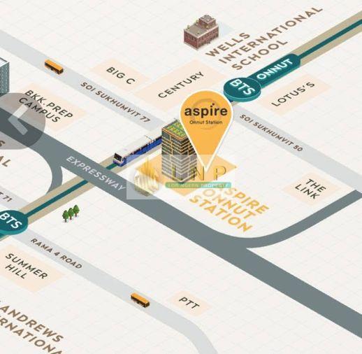 picture ðĒ Condo for Rent: Aspire Onnut Station Property Code | LNP-C14257 - 17/17