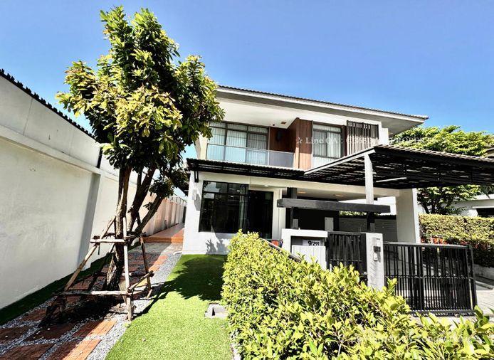 รูป Call : 094-564-8492 บ้านมัณฑนา รามอินทรา-วงแหวน เช่าบ้านเดี่ยว 6 ห้องนอน 2 หลังคู่ หลังบ้านต่อกัน พร้อมห้องแม่บ้าน ทำเลดี ใกล้แฟชั่นไอส์แลนด์ - รูปที่ 9/15