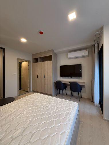 รูป ให้เช่า Dcondo Vivid ม.กรุงเทพ ✅ค่าเช่า : 11,000/เดือน 🛌ขนาดห้อง : 25 ตรม ชั้น 3 ตึก B ตกแต่งพร้อมเข้าอยู่ทักไลน์ @802dkhwu ตอบเร็ว นัดดูห้องได้ทันที - รูปที่ 3/10