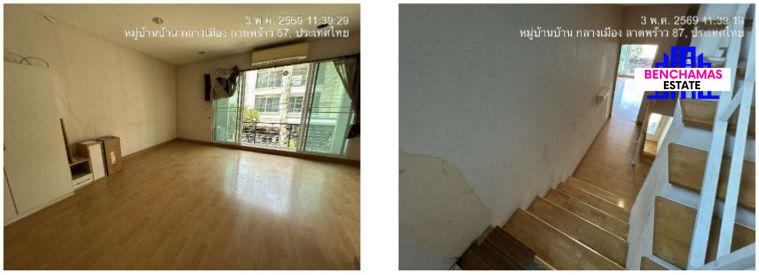 รูป 🔹ขาย ทาวน์โฮม/ทาวน์เฮ้าส์ Baan Klang Muang Ladprao 87 (บ้านกลางเมือง ลาดพร้าว 87) ทำเลวังทองหลาง-ลาดพร้าว📍 รถไฟฟ้าสายสีเหลือง สถานีลาดพร้าว 83 - รูปที่ 4/5