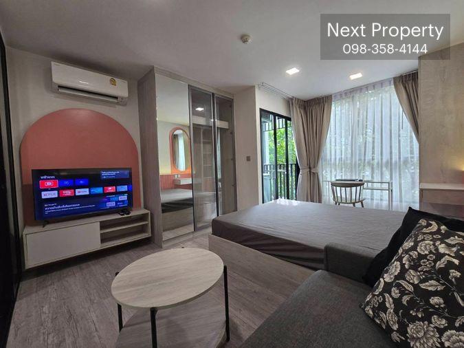 รูป AS2265 ให้เช่าคอนโด Atmoz Tropicana บางนา ห้องสวย พร้อมเครื่องใช้ไฟฟ้า เฟอร์นิเจอร์ครบ - รูปที่ 4/10
