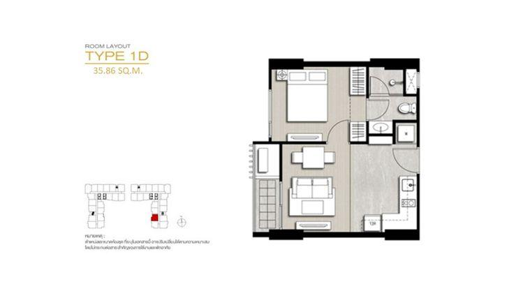 picture 🏢 Condo for Rent: Nye by Sansiri   Property Code | LNP-C14264  - 7/7