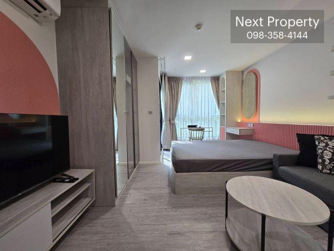 รูป AS2265 ให้เช่าคอนโด Atmoz Tropicana บางนา ห้องสวย พร้อมเครื่องใช้ไฟฟ้า เฟอร์นิเจอร์ครบ - รูปที่ 3/10
