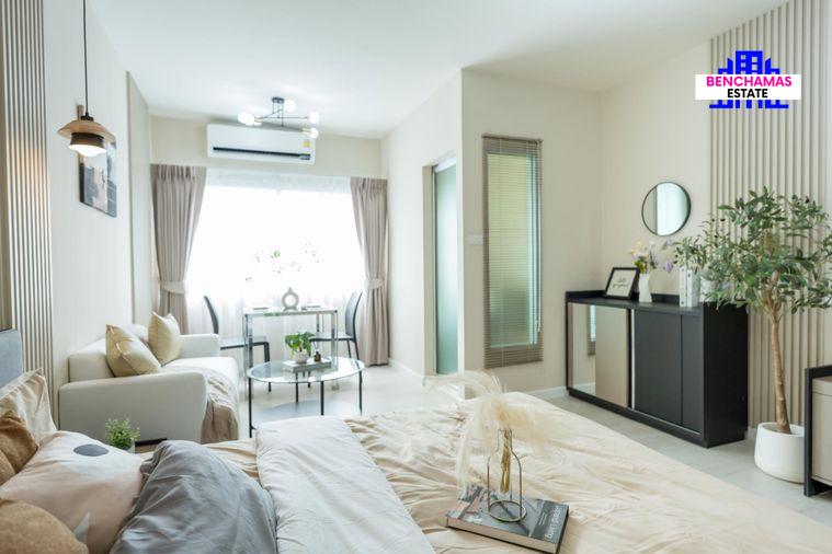 รูป 🔥ขาย คอนโด A Space Sukhumvit 77 เอ สเปซ สุขุมวิท 77 เฟอร์นิเจอร์และเครื่องใช้ไฟฟ้าครบ พร้อมเข้าอยู่ ✅ใกล้ BTS อ่อนนุช และรถไฟฟ้าสายสีเหลือง - รูปที่ 4/9