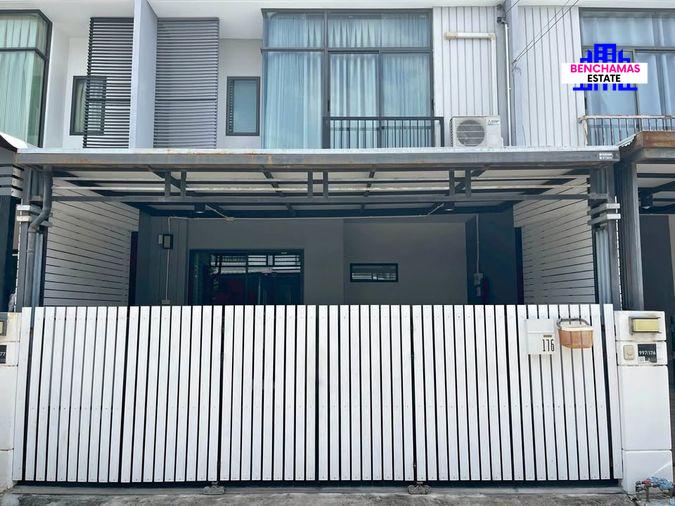 รูป 💥ขาย ทาวน์โฮม 2 ชั้น PRUKSA VILLE 97 Wongwaen-Onnut ทำเลกิ่งแก้ว 25/1 ติดประเวศ บ้านสวย พร้อมอยู่ ✅ - รูปที่ 1/17