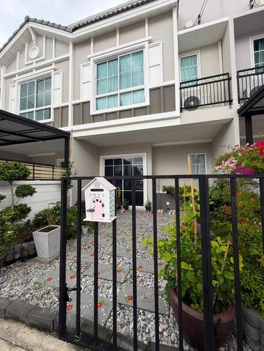 รูป ให้เช่า ทาวน์เฮ้าส์ 2 ชั้น ริชตัน สวนหลวง–พัฒนาการ บ้านสวยมีสวนหน้าบ้าน พร้อมอยู่ (TH6918) - รูปที่ 1/14