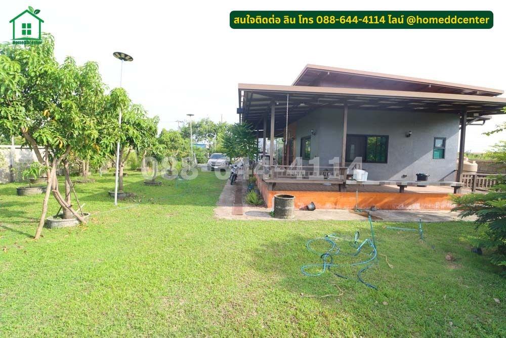 รูป ขายบ้านสวนพร้อมที่ดิน 579 ตร.ว. ทับยาว ลาดกระบัง ใกล้สุวรรณภูมิ มอเตอร์เวย์ เทคโนฯพระจอมเกล้า ลาดกระบัง - รูปที่ 1/36