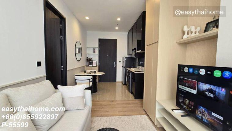 รูป P-55599 ให้เช่า โนเบิล อราวน์ อารีย์ | วิวเมือง | เฟอร์นิเจอร์ครบ | ใกล้ BTS อารีย์ | พร้อมเข้าอยู่ 📞 Line ID: @easythaihome | 085-592-2897 - รูปที่ 5/15