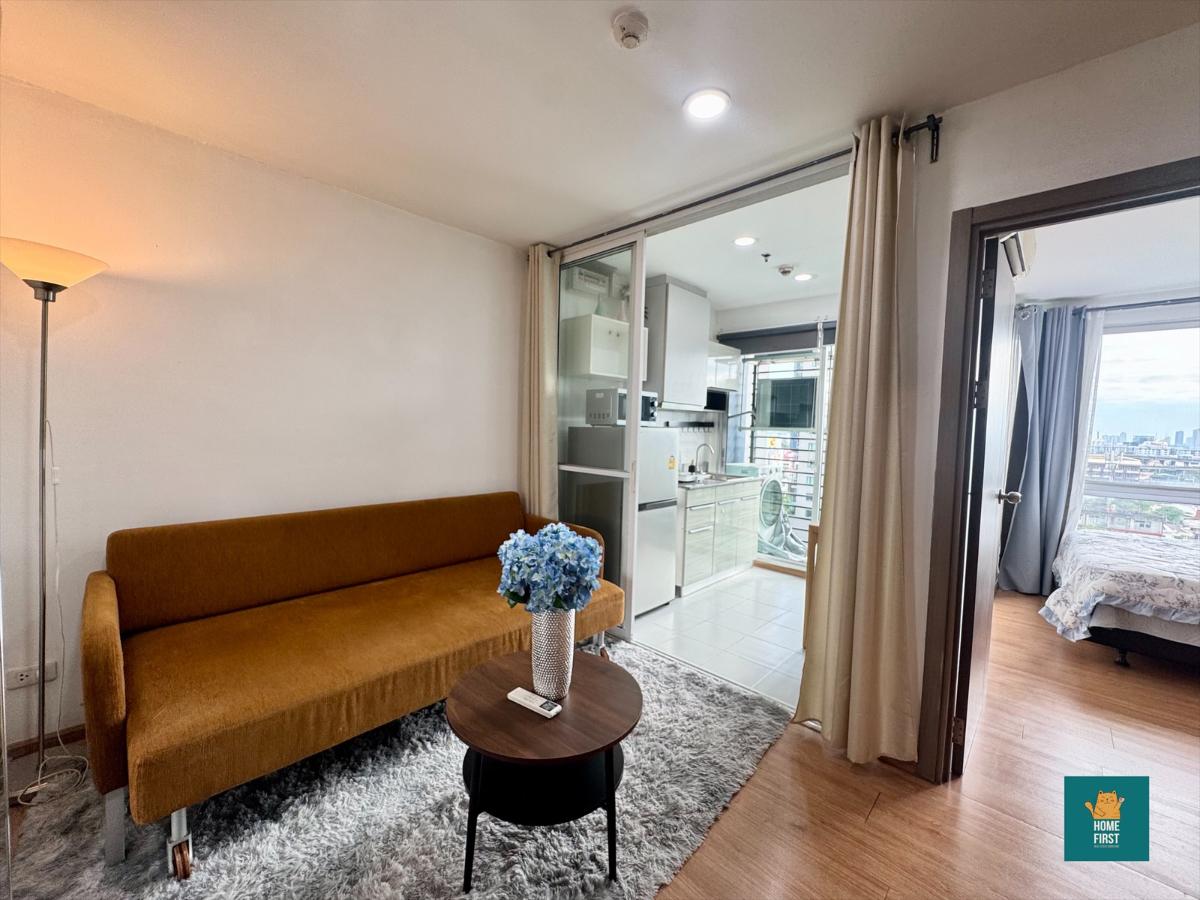 รูป Rent The base สุขุมวิท 77 เฟอร์ครบ 30ตรม. 1นอน 15000 บาท - รูปที่ 1/9