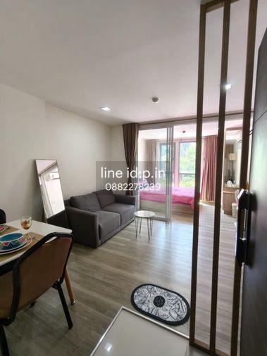 รูป ให้เช่าคอนโด โมนีค สุขุมวิท64 (MONIIQ Sukhumvit 64) 1นอน 1น้ำ มีเครื่ัองซักผ้า Line ID: p.in - รูปที่ 2/8