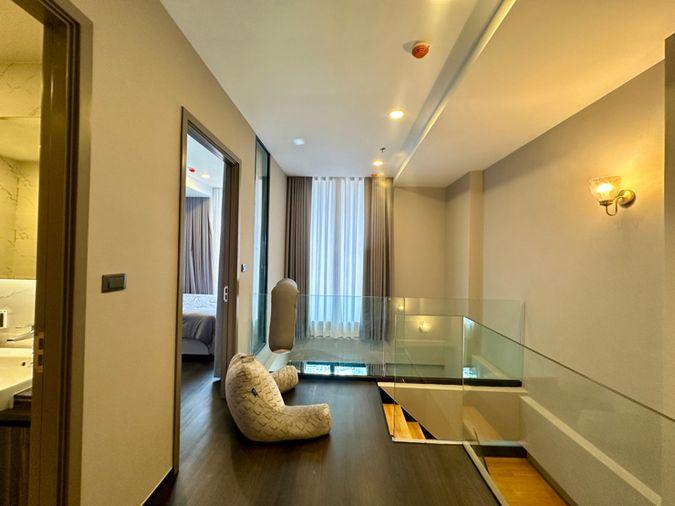 รูป ให้เช่า ด่วน! ห้องใหม่เอี่ยม Sapphire พระราม 3 แบบ Duplex 2 นอน 2 น้ำ ชั้นสูง วิวแม่น้ำสุดปัง (38,000.-/เดือน) - รูปที่ 14/18