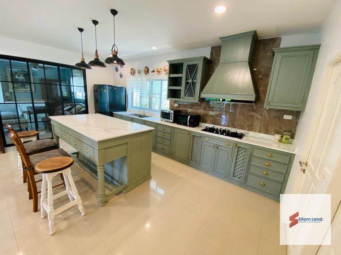 รูป RS7276 ให้เช่า บ้านเดี่ยว The Centro สุขุมวิท 113 บ้านแปลงสวยหน้าสวนและสระว่ายน้ำ ส่วนตัว ใกล้ BTS แบริ่ง - รูปที่ 7/50